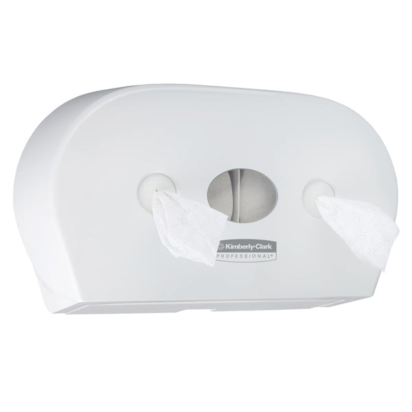 Kimberly-Clark Professional Aquarius Twin Roll Centre-Pull Toilet Tissue Dispenser (7186)