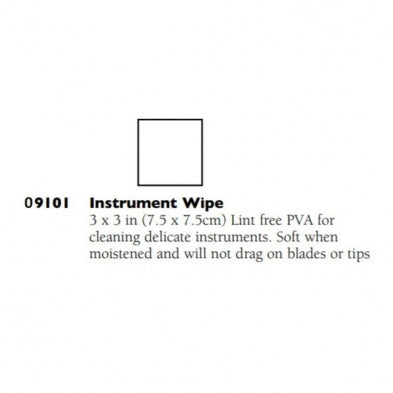 Instrument Wipe Non-Sterile 09101, Pack of 100