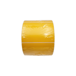 Orange Matt Blank Self Adhesive Label Rolls, 102x73mm, Carton of 10000pcs