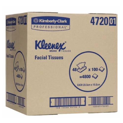 Facial Tissues KLeenex 100S 4720 CTN48
