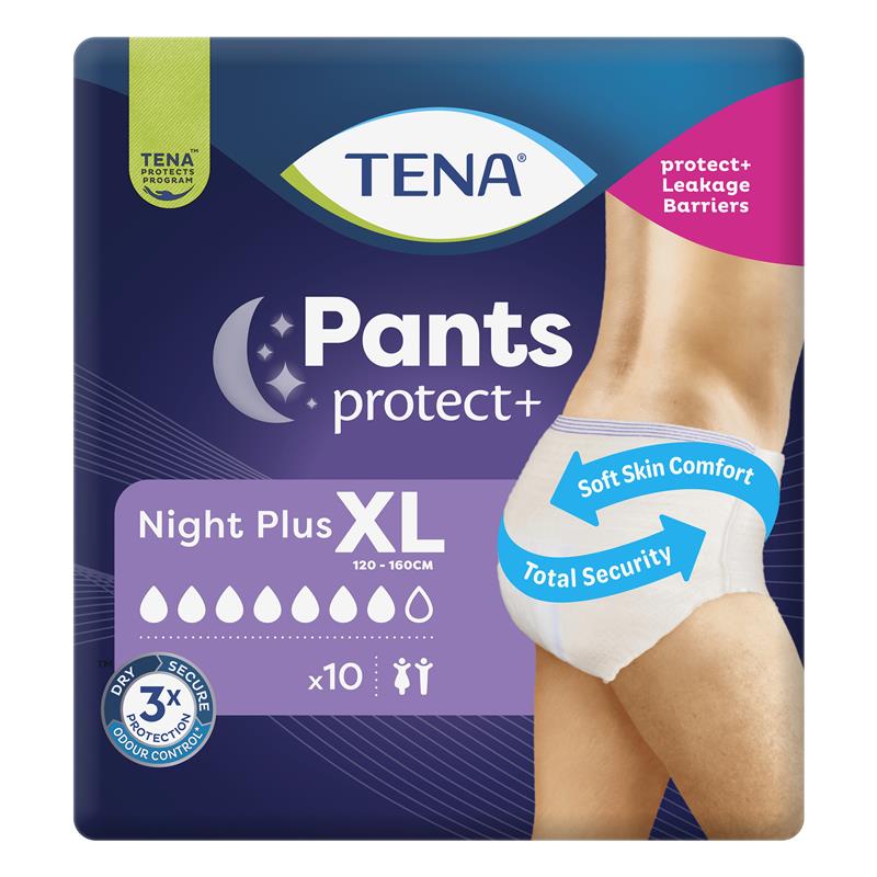 TENA Pant Night Extra Large 12 Pack