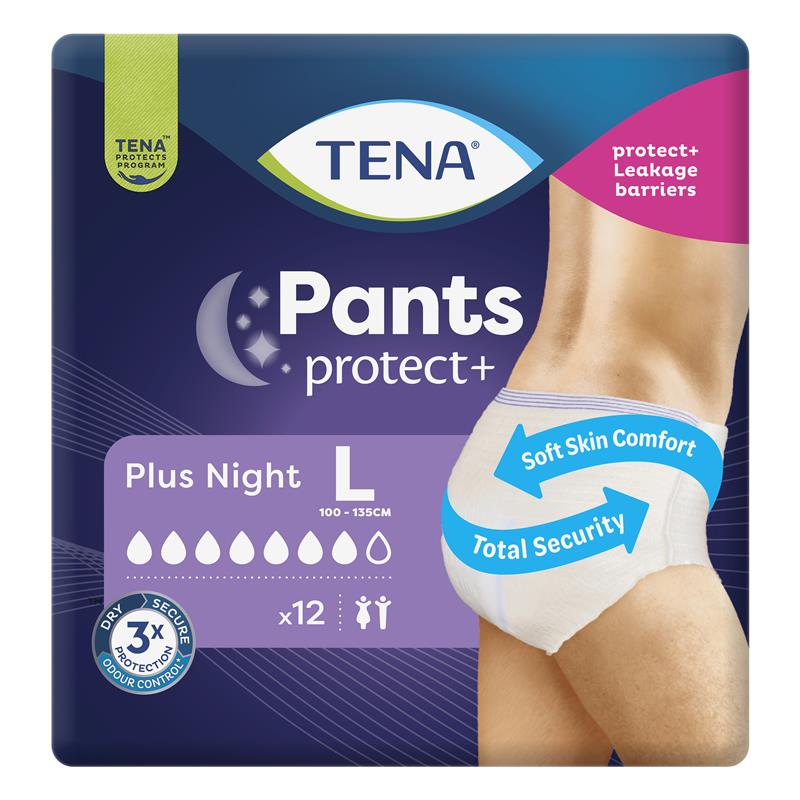 TENA Pant Night Large 12 Pack