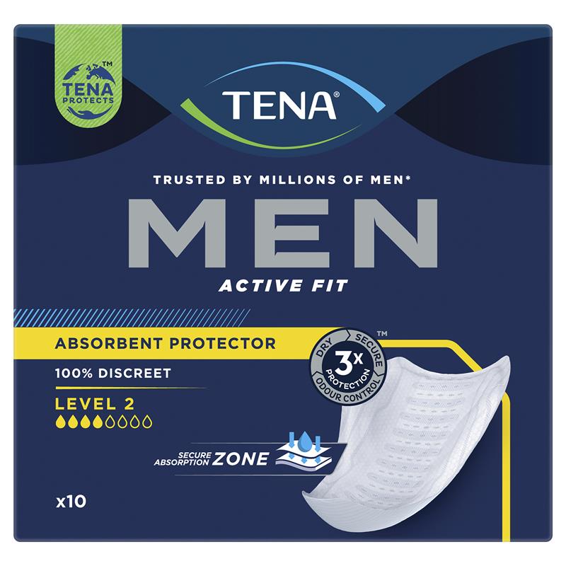 TENA For Men Level 2 10 Pack