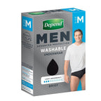 Depend Men Washable Incontinence Underwear Medium