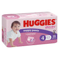 Huggies Ultra Dry Nappy Pants Size 4 9-14kg Girl 29 Pack