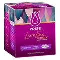 Poise LiveFree Pad Super Wing 12 Pack