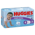 Huggies Ultra Dry Nappy Pants Size 4 9-14kg Boy 29 Pack