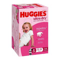 Huggies Ultra Dry Nappies Girl Size 5 Jumbo 64 Pack