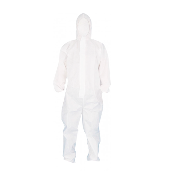 65gsm Polypropylene Coverall, Carton of 50