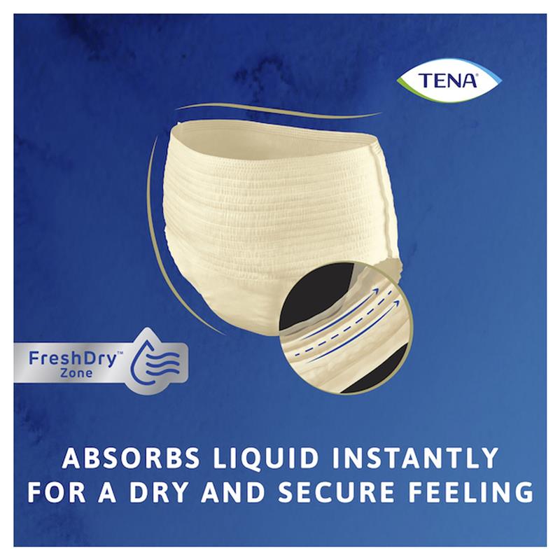 TENA Pant Discreet Super Medium Coloured 9 Pack