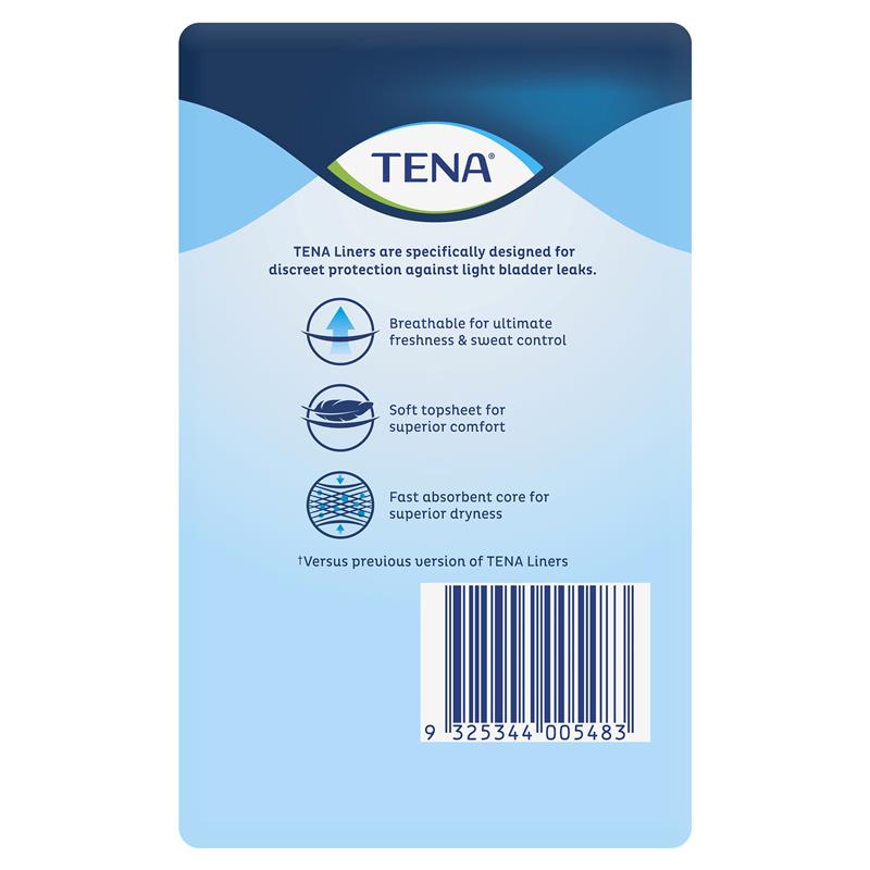 TENA Liners Long 26 Pack