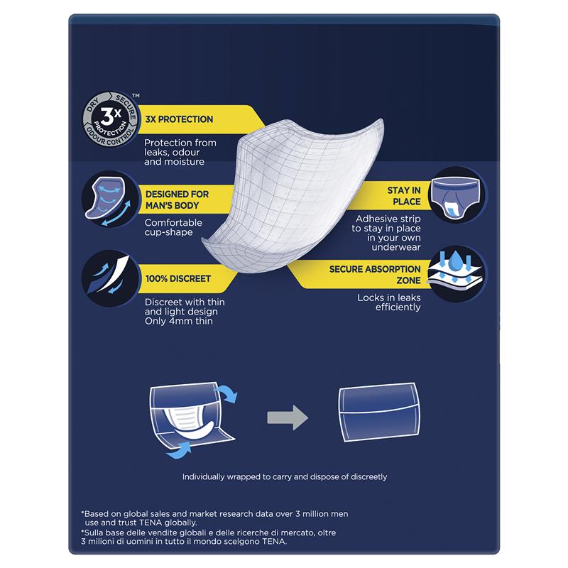 TENA For Men Level 2 10 Pack