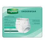 Depend Unisex Underwear Super Plus Large 9 Pack