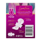 Poise LiveFree Pad Super Wing 12 Pack