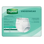 Depend Unisex Underwear Super Plus Small/Medium 10 Pack