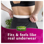 Depend Women Real Fit Underwear Super Extra Large 8 Pack