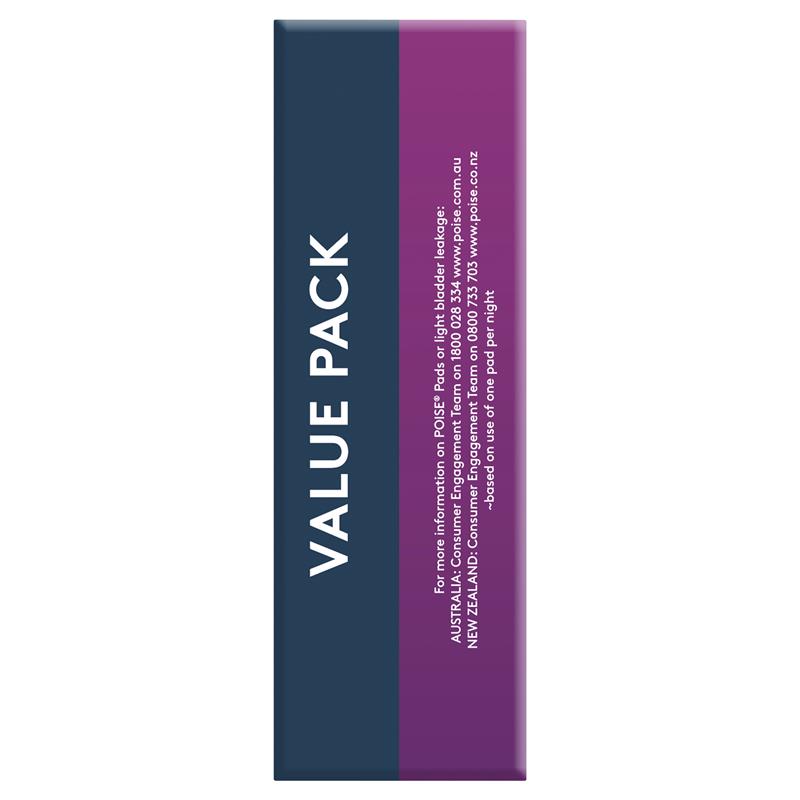 Poise Pads Overnight 16 Bulk Pack