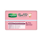 Depend Women Real Fit Underwear Super Large 8 Pack