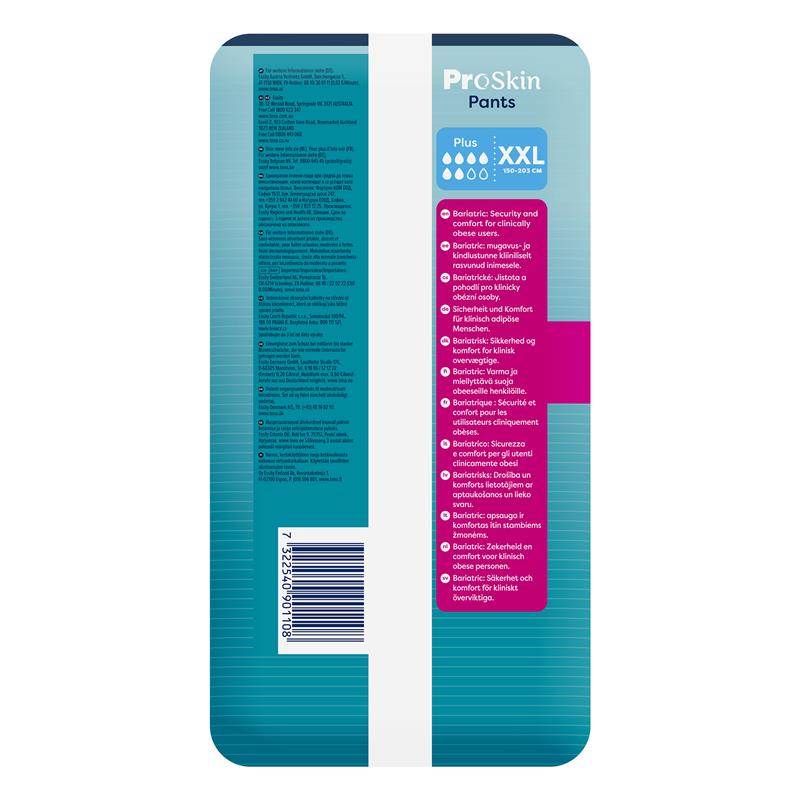 TENA Pants Plus XX Large 12 Pack