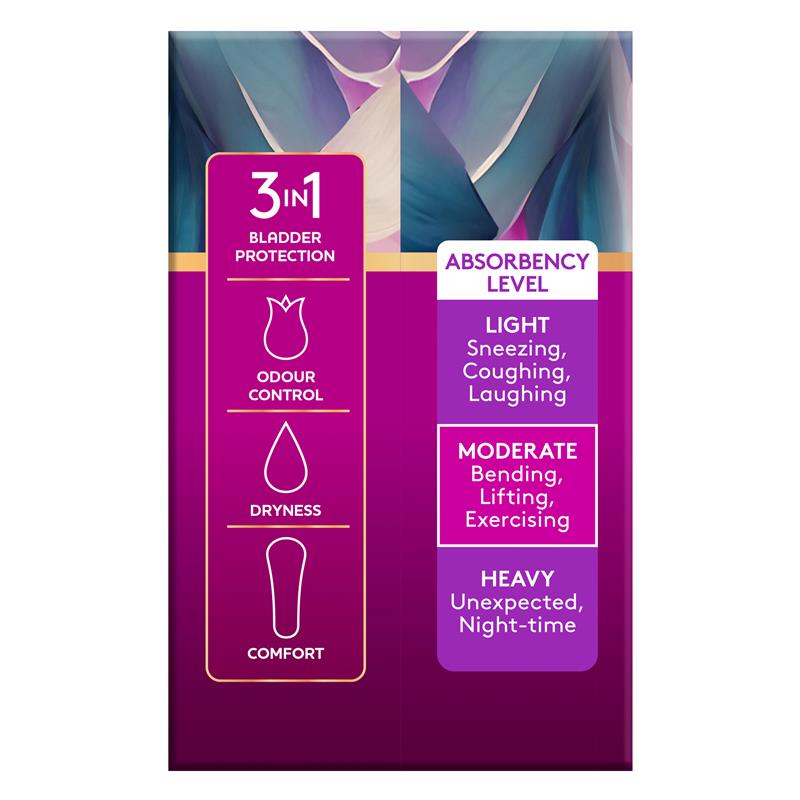 Poise LiveFree Pad Super No Wings 12 Pack