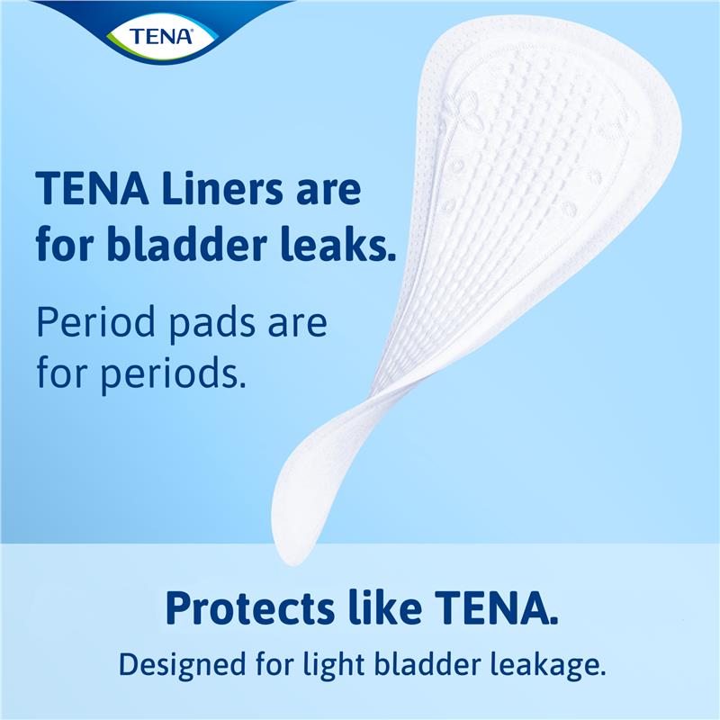 TENA Liners Extra Long Length 24 Pack
