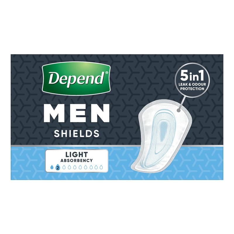 Depend Shields 14 Pack
