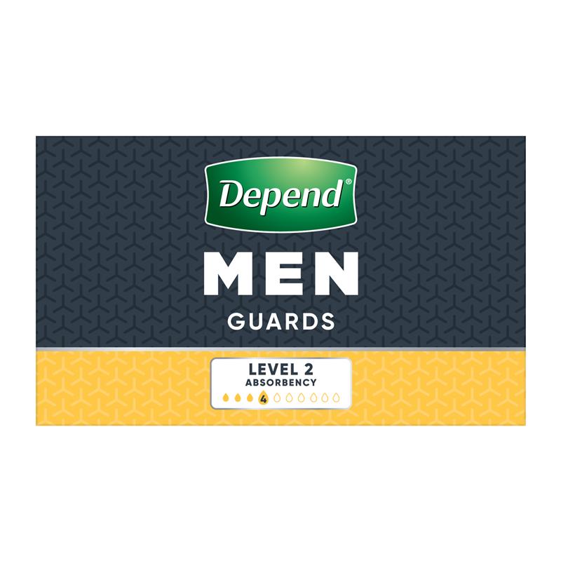 Depend for Men Guards 20 Bulk Pack