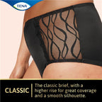 TENA Washable Absorbent Underwear Classic Noir Size 14-16