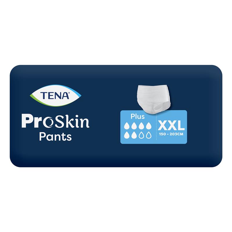 TENA Pants Plus XX Large 12 Pack