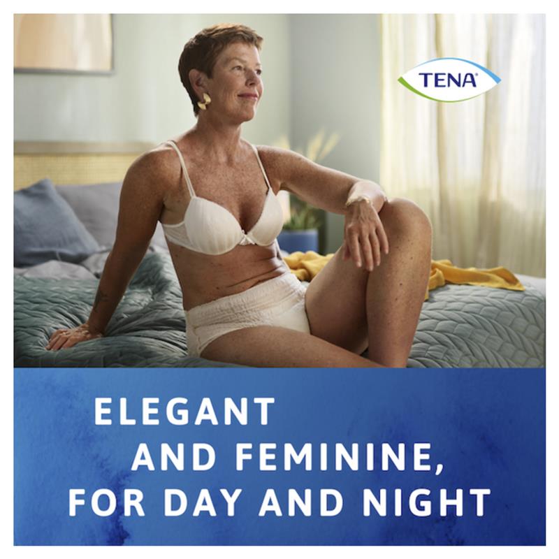 TENA Pant Discreet Super Medium Coloured 9 Pack