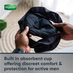 Depend Men Washable Incontinence Underwear Medium