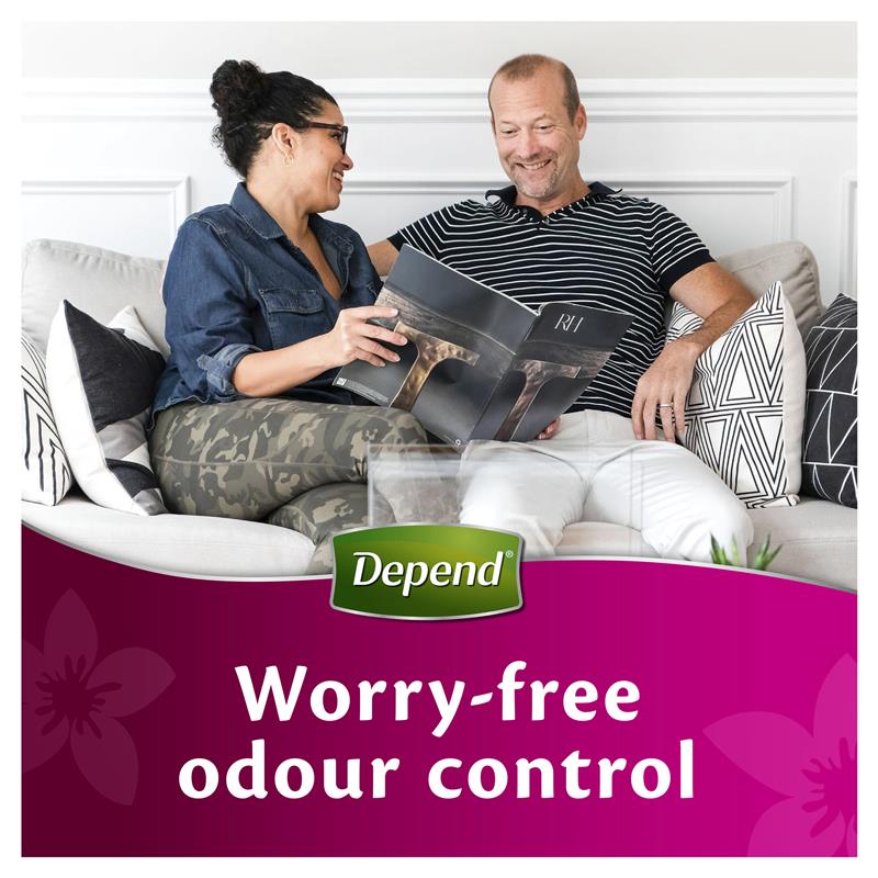 Depend Women Real Fit Underwear Medium 8 Pack