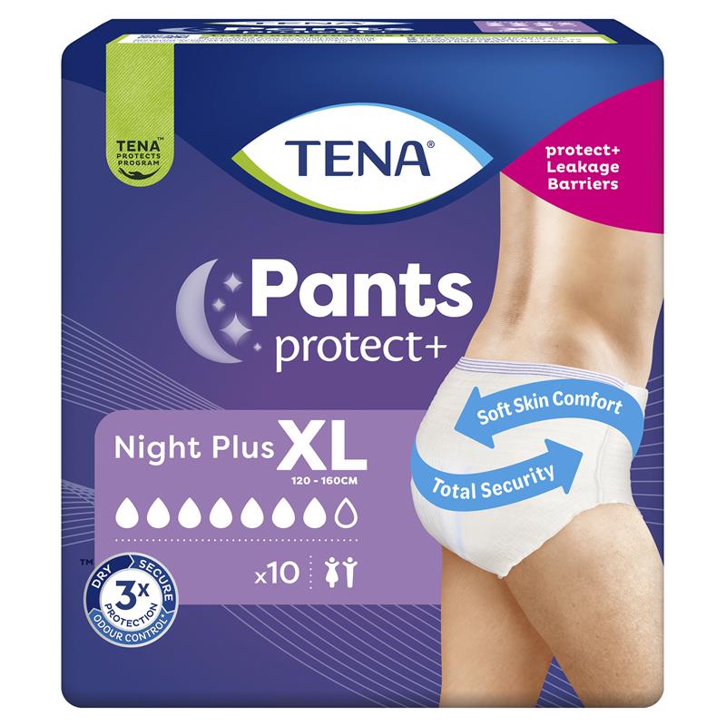 TENA Pant Night Extra Large 12 Pack