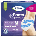 TENA Pant Night Medium 12 Pack