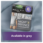 Depend Underwear Real Fit Night Defence Male Large 8 Pack