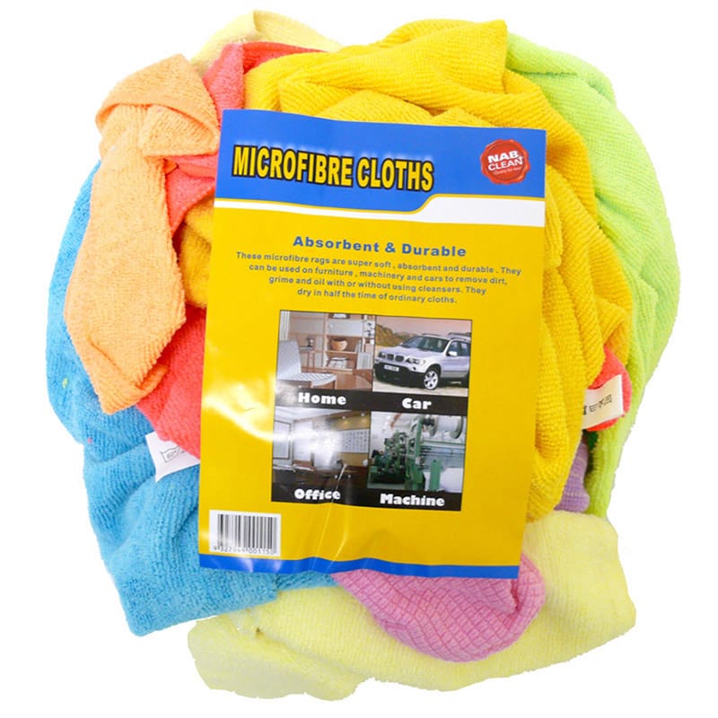 Assorted Pack of Microfibre Cloths (NAB)