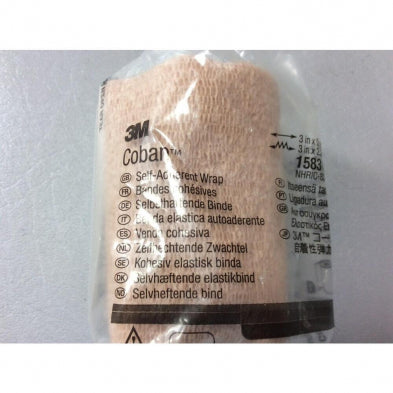 Bandage Coban Cohesive 75Mmx45M 1583 Roll, Roll