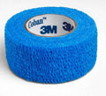 Bandage Coban Cohesive Blue 25Mm 1581B Roll, Roll