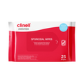 Clinell Sporicidal Powerful Wipes CST25, Box of 25