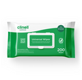 Clinell Universal Wipe Flat Pack CW200, Pack of 200