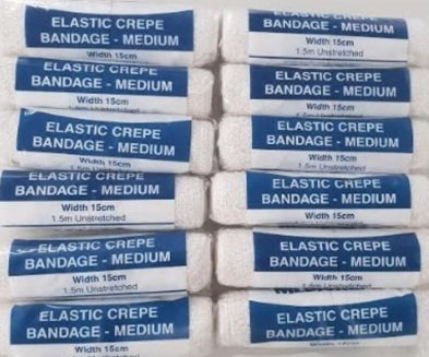 Crepe Bandage Medicrepe Elastic 5cm WB005, Pack of 12