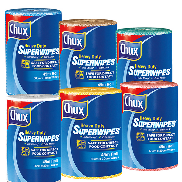 Chux Superwipes Heavy Duty Roll 45m