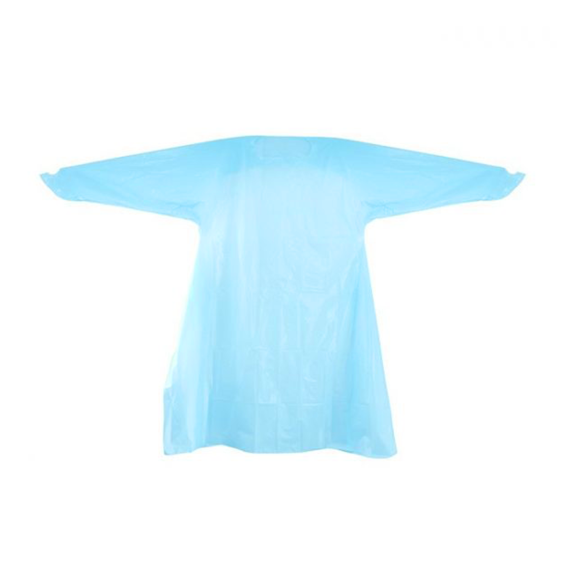 CPE Isolation Gown 20gsm Blue CTN Of 200