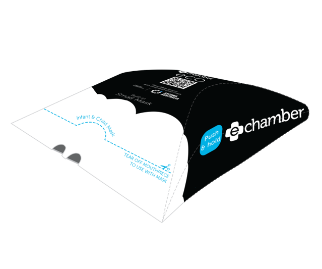 Eco-Spacer E-Chamber Disposable (BHC-ECO-25), Box of 25