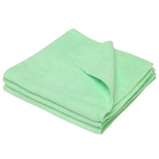 Edco Merrifibre Microfibre Cloth — Green (3 Pack)