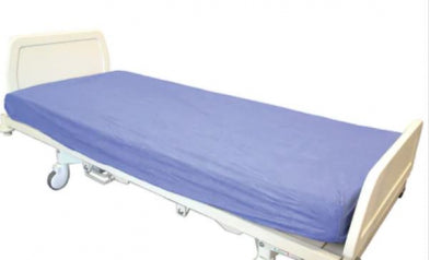 Fitted Bed Sheet Non-Woven 190cm x 90cm Dark Blue, Carton of 100