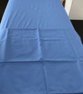 Disposable Flat Sheet Large 200cm x 120cm Blue, Carton of 100