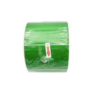 Green Matt Blank Self Adhesive Label Rolls, 102x73mm, Carton of 10000pcs