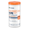 Halyard 2N1 Disinfectant Wipe 17003, Tub of 100