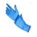 Disposable Long Cuff Nitrile Powder Free Gloves, Blue, Carton of 1000